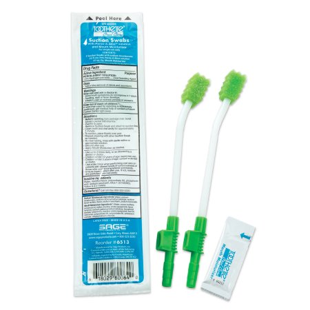 Sage Products Suction Swab Kit Toothette® NonSterile