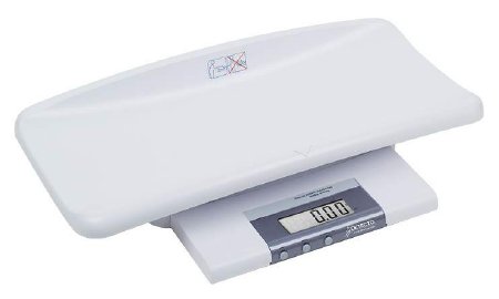 Detecto Scale Baby Scale Detecto® Digital LCD Display 40 lbs. Capacity AC Adapter / Battery Operated