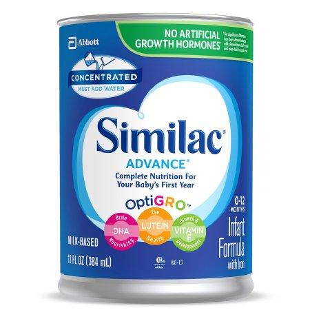 Abbott Nutrition Infant Formula Similac® Advance® 20 13 oz. Can Liquid Concentrate