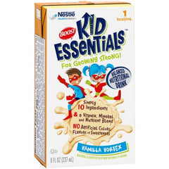Nestle Healthcare Nutrition Pediatric Oral Supplement / Tube Feeding Formula Boost® Kid Essentials™ 1.0 Vanilla Vortex Flavor 8 oz. Tetra Brik® Ready to Use