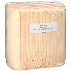 Attends Healthcare Products Underpad Attends® Care Night Preserver® 23 X 36 Inch Disposable Cellulose / Polymer Heavy Absorbency - M-747337-3053 - Pack of 10