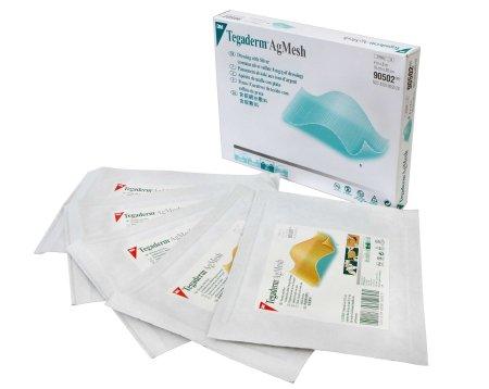 3M Silver Mesh Dressing 3M™ Tegaderm™ 4 X 8 Inch Rectangle Sterile