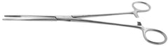 BR Surgical Dressing Forceps BR Surgical Bozeman 10-1/2 Inch Length Surgical Grade Stainless Steel NonSterile Ratchet Lock Finger Ring Handle Straight - M-752503-4602 - Each