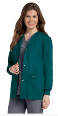 Landau Uniforms Warm-Up Jacket Galaxy Blue Small Hip Length Reusable - M-985257-1142 - Each