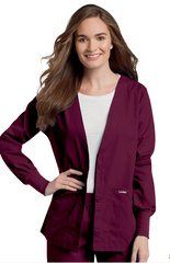 Landau Uniforms Warm-Up Jacket White Medium Hip Length Reusable - M-999200-1813 - Each