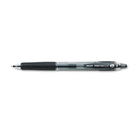 Pilot® Precise Gel BeGreen Retractable Gel Pen, Fine 0.7mm, Black Ink/Barrel, Dozen