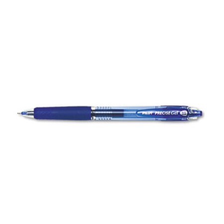 Pilot® Precise Gel BeGreen Retractable Gel Pen, Fine 0.7mm, Blue Ink/Barrel, Dozen