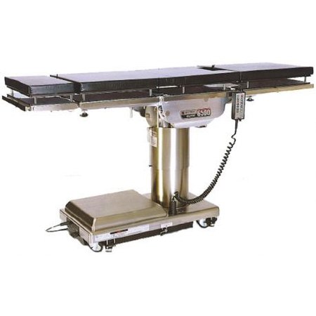 Monet Medical Reconditioned Surgical Table Skytron® Model 6500 Elite Hand/Electro-Hydraulic/Remote Control 20 X 76 Inch 26 to 47 Inch Height Range