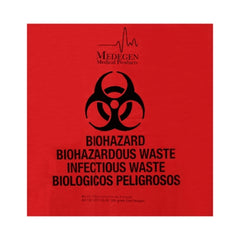 Medegen Medical Products LLC Biohazard Waste Bag Medegen Medical Products 20 - 30 gal. Red Bag Polyethylene 30 X 36 Inch - M-761609-3860 - Case of 250