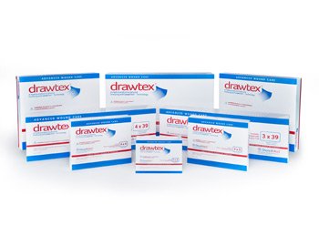 Urgo Medical North America LLC Non-Adherent Dressing Drawtex® LevaFiber 3 X 3 Inch