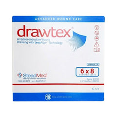 Urgo Medical North America LLC Non-Adherent Dressing Drawtex® LevaFiber 6 X 8 Inch