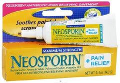 J & J Sales First Aid Antibiotic with Pain Relief Neosporin® + Pain Relief Ointment 0.5 oz. Tube