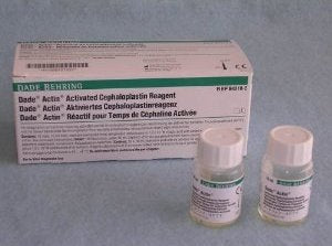 Siemens Reagent Actin® FS Coagulation Prothrombin Time 10 X 10 mL