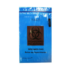 Minigrip Specimen Transport Bag with Document Pouch Speci-Zip® 6 X 9 Inch Polyethylene Zip Closure Biohazard Symbol NonSterile