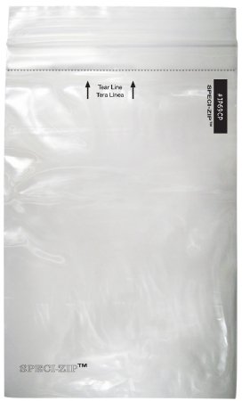 Minigrip Specimen Transport Bag with Document Pouch Speci-Zip® 6 X 9 Inch Polyethylene Zip Closure Unprinted NonSterile