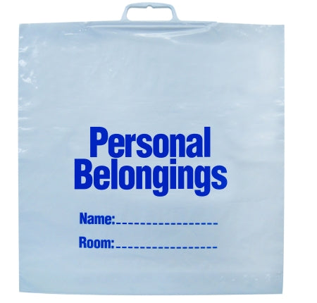 Minigrip Patient Belongings Bag 4 X 20 X 20 Inch Polyethylene Snap Closure White - M-762469-4219 - Case of 250