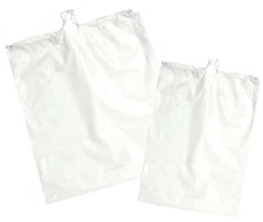 Medegen Medical Products LLC Patient Belongings Bag 14 X 16 Inch Plastic Drawstring Closure White - M-762470-2636 - Case of 500
