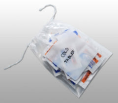 Elkay Plastics Patient Belongings Bag Elkay® Plastics 10 X 14-1/2 Inch Polypropylene Drawstring Closure Clear - M-762760-3348 - Case of 1000