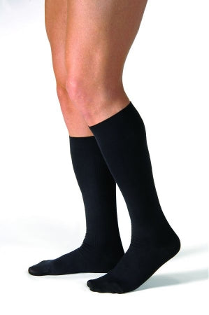 BSN Medical Compression Stocking Knee High Large Black Closed Toe