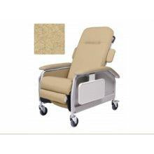 Graham-Field Clinical Care 3-Position Recliner Lumex® Gypsum Renaissance Fabric Four Tente® Swivel Caster, Three Locking Caster