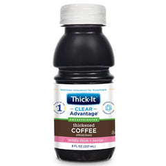 Kent Precision Foods Thickened Decaffeinated Beverage Thick-It® Clear Advantage® 8 oz. Bottle Coffee Flavor Ready to Use Nectar Consistency
