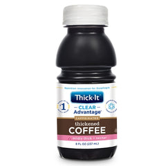 Kent Precision Foods Thickened Beverage Thick-It® Clear Advantage® 8 oz. Bottle Coffee Flavor Ready to Use Nectar Consistency