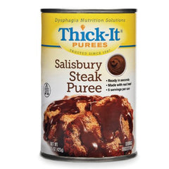 Kent Precision Foods Puree Thick-It® 15 oz. Can Salisbury Steak Flavor Ready to Use Puree Consistency