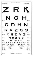 Good-Lite Eye Chart Good-Lite® 10 Foot Measurement Acuity Test