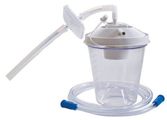 Home Health Medical Equipment Suction Canister 800 mL Float Valve Shut-Off Lid