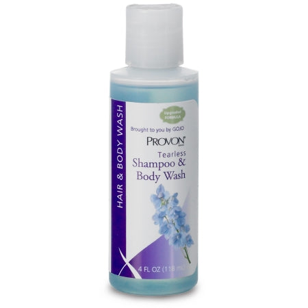 GOJO Tearless Shampoo and Body Wash PROVON® 4 oz. Flip Top Bottle Spring Scent