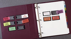 First Healthcare Products Pre-Printed Label Advisory Label Red Paper DNR Black Alert Label - M-764514-1694 - Roll of 1