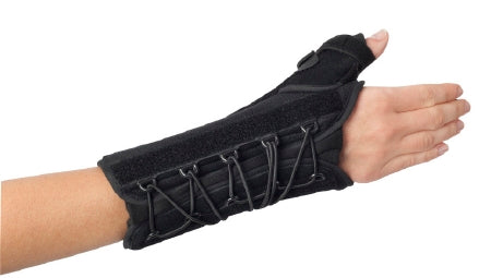 DJO Wrist Brace ProCare® Quick-Fit® W.T.O. Aluminum / Foam / Nylon Right Hand Black X-Large