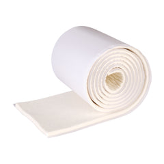 Stein's 1/4" White Small Adhesive Felt Roll, 6" x 2 1/2 Yds AM-765-1008-0000