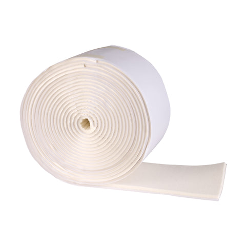 Stein's 1/4" White Jumbo Adhesive Felt Roll, 6" x 10 Yds AM-765-1009-0000