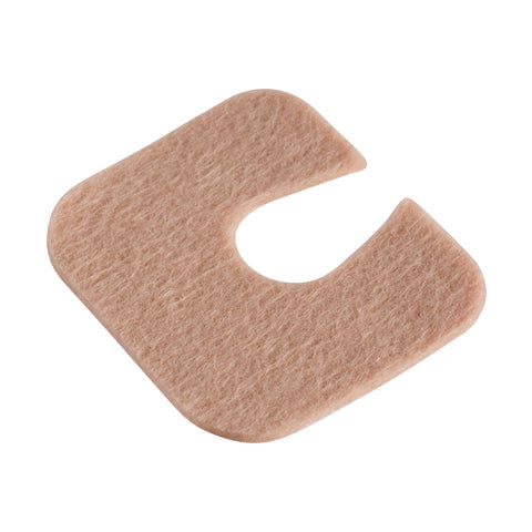 Stein's 1/16"Adhesive Felt U-7 Pre-Cut Blister Pad, 100/pk AM-765-2147-0000