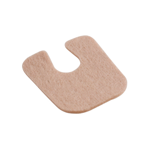 Stein's 1/16" Adhesive Felt U-8 Pre-Cut Blister Pad, 100/pk AM-765-2148-0000