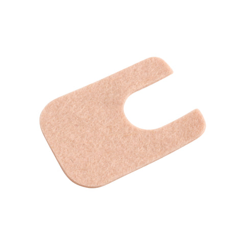 Stein's 1/16" Adhesive Felt U-8 Pre-Cut Blister Pad, 100/pk AM-765-2149-0000