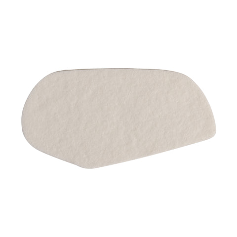 Stein's 1/4" Adhesive Felt Pinch Pad #17 Left, 100/pk AM-765-2520-0000