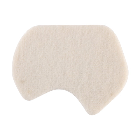 Stein's 1/4" Adhesive Felt Dancer's Pad #90 Left, 100/pk AM-765-2591-0000