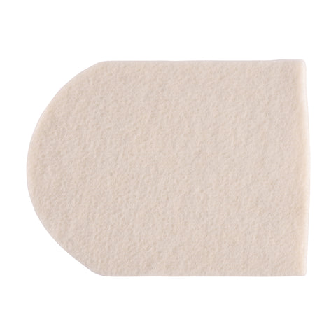 Stein's 1/4" Adhesive Felt Heel Pad 13F, 100/pk AM-765-2601-0000