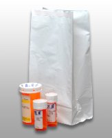 Elkay Plastics Pharmacy Bag Elkay® Plastics 4 X 7 X 14 Inch White Adhesive Closure - M-765035-3089 - Case of 1000