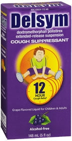 Reckitt Benckiser Children's Cold and Cough Relief Delsym® 30 mg / 5 mL Strength Liquid 5 oz.