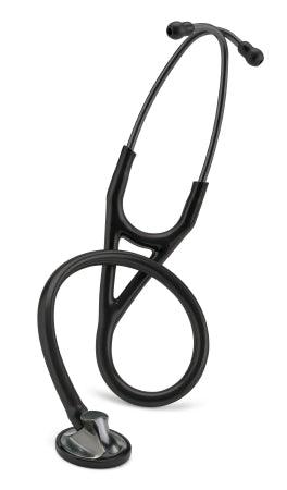 3M Cardiology Stethoscope 3M™ Littmann® Master Cardiology™ Black 1-Tube 27 Inch Tube Single Head Chestpiece