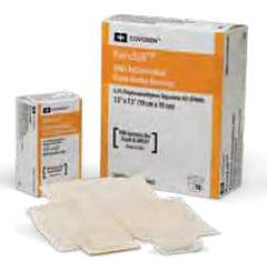Cardinal Antimicrobial Foam Dressing Kendall™ AMD 3-1/2 X 5-1/2 Inch Square Adhesive with Border Sterile