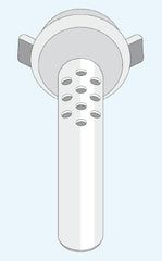 Atos Medical Laryngectomy Tube Provox® LaryTube™ Fenestrated Size 10.5