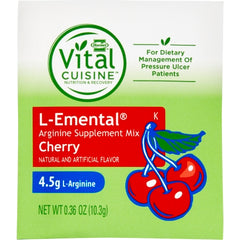 Hormel Food Sales Oral Supplement L-Emental® Arginine Cherry Flavor Powder 10.3 Gram Individual Packet