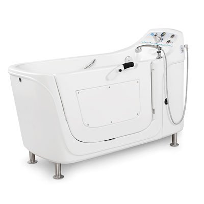Invacare Side Entry Whirlpool Tub with Seat Lift TheraPure™ White