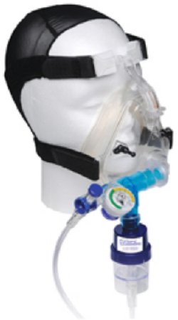 Mercury Medical CPAP Mask Flow-Safe Deluxe Full Face Style Large