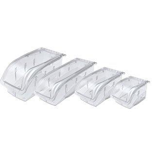 Akro-Mils Storage Bin InSight® Clear Polycarbonate 3-1/4 X 4-1/8 X 7-3/8 Inch - M-766305-2250 - Case of 16