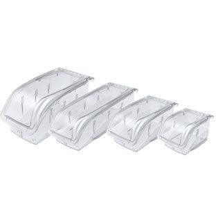 Akro-Mils Storage Bin InSight® Clear Polycarbonate 3-1/4 X 4-1/8 X 7-3/8 Inch - M-766305-4622 - Each